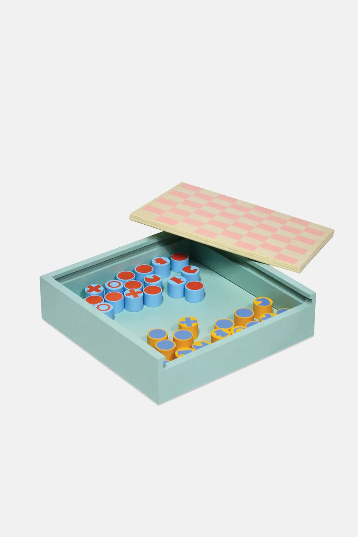 2-in-1 Chess & Checkers Set