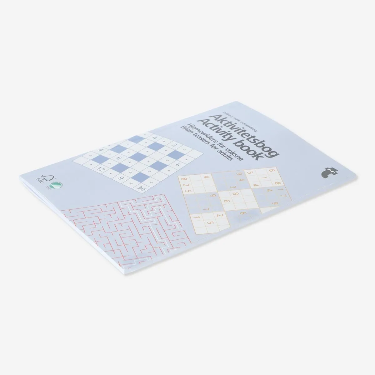Activity book. Brain teasers for adults