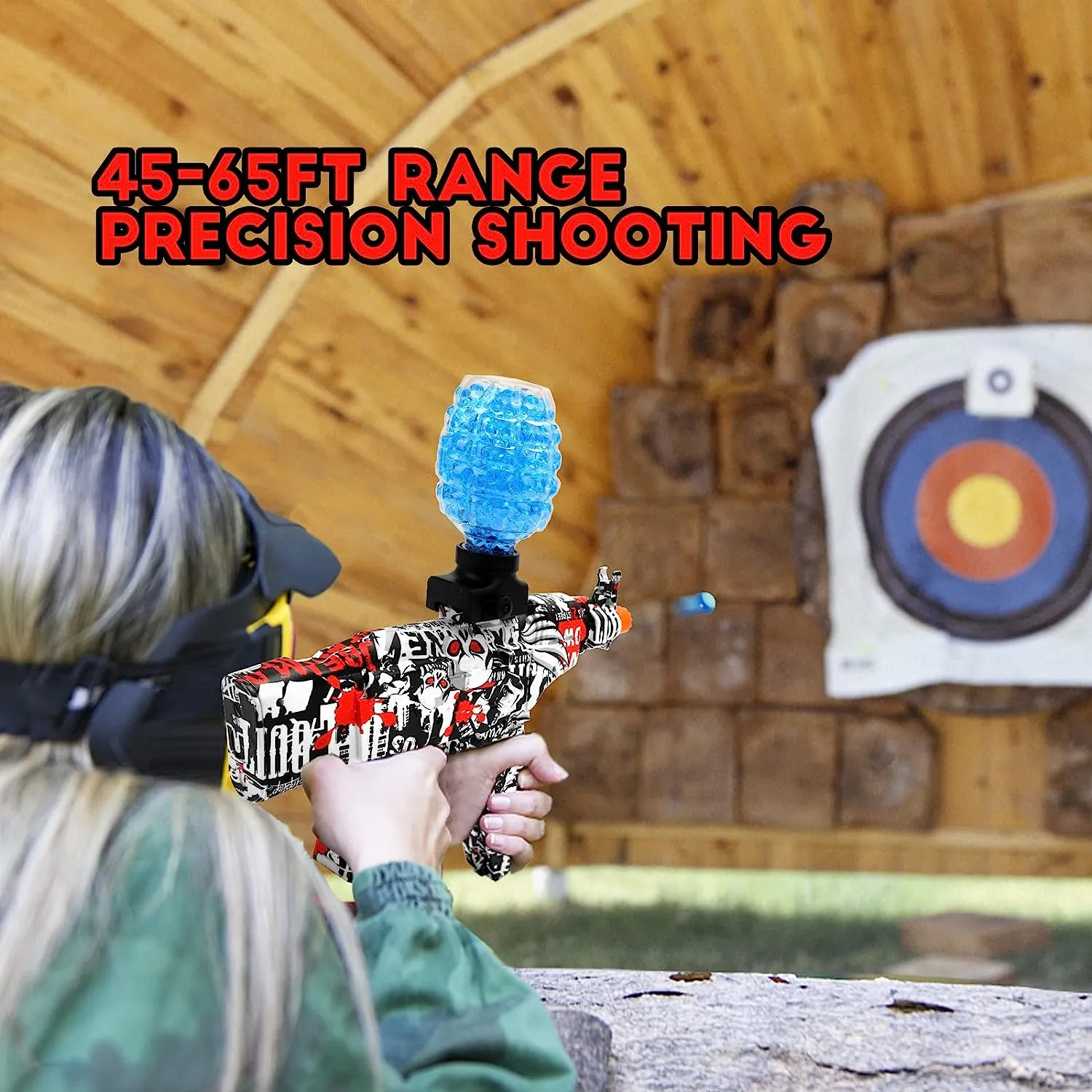 Automatic Blaster Gun with Gel Balls