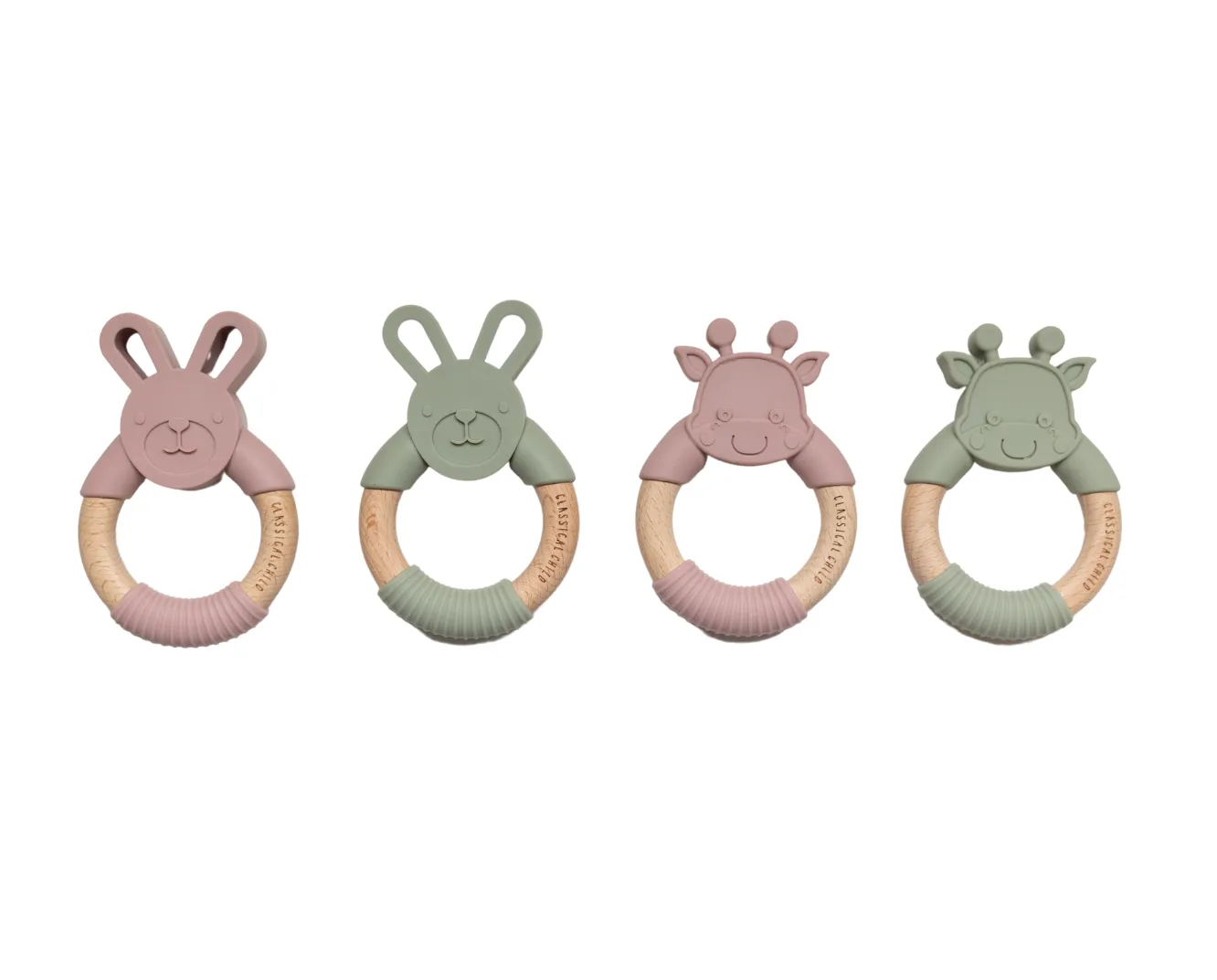 Blush Rabbit Teether