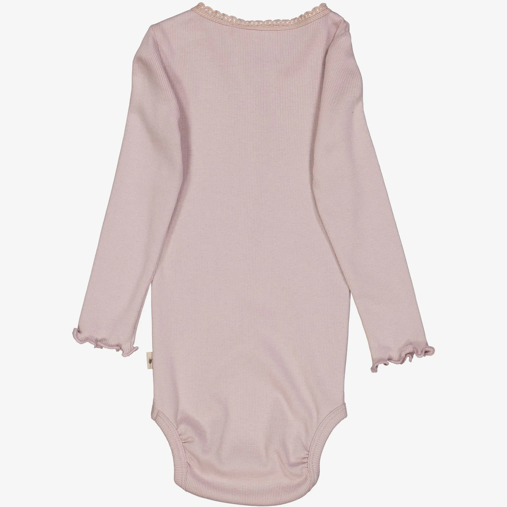 Body Rib Lace LS - soft lilac