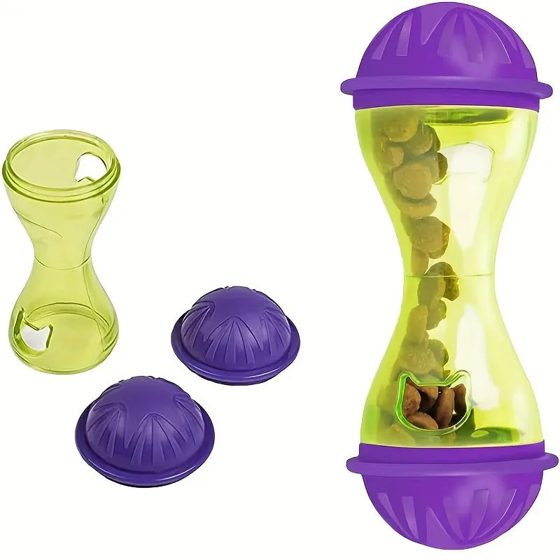 Boneshaped Slow Food Toy Engaging Fun for Cats Promotes Dental Health