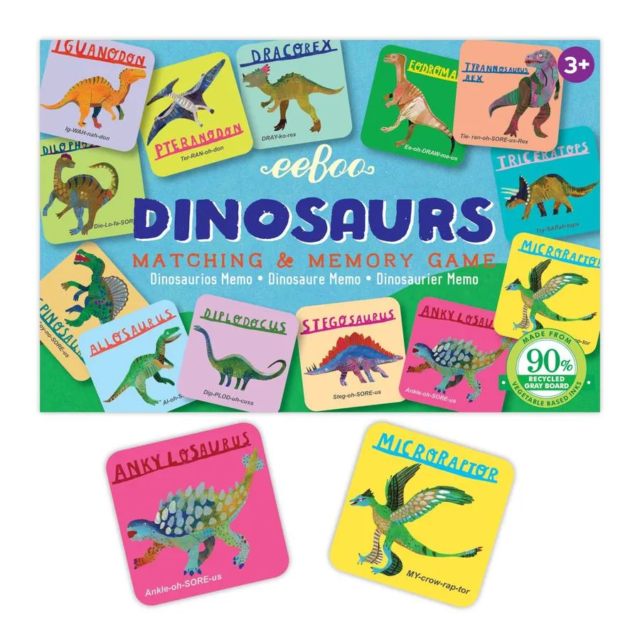 Dinosaurs Little Memory & Matching Game