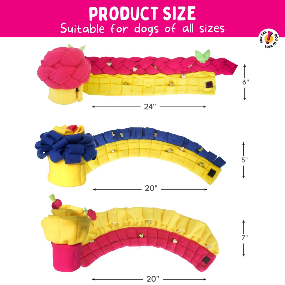 For The Love Of Dog Box of 3 Snuffle Pupcake Toy for Dogs