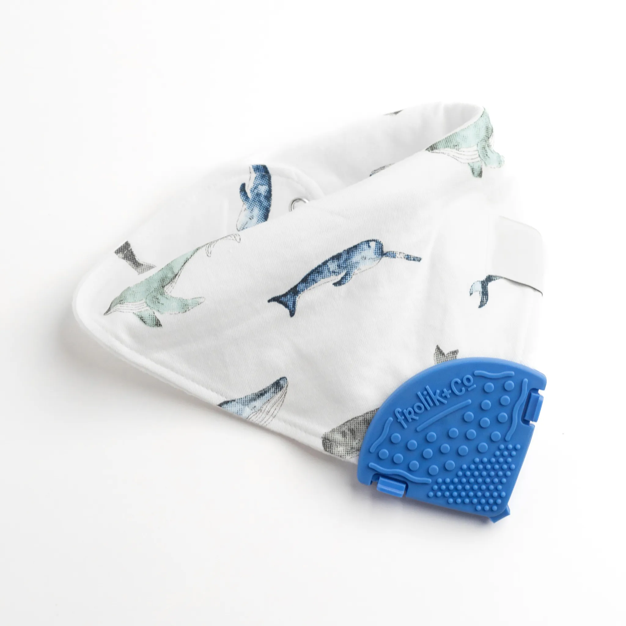 Frolik Co Toothi Denim Blue Teether