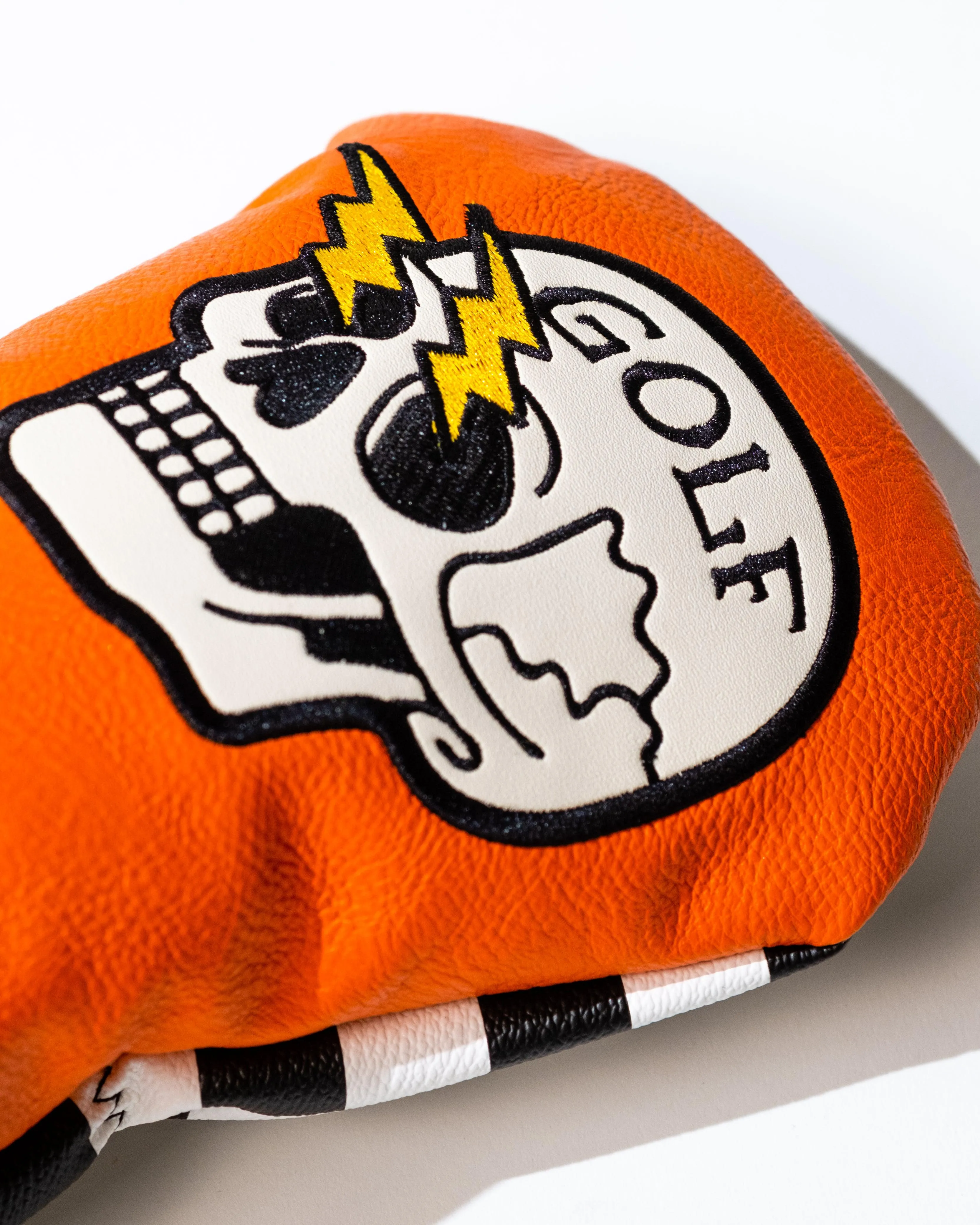 Golf Driver Headcover - Shocker Skull Checker