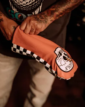 Golf Driver Headcover - Shocker Skull Checker