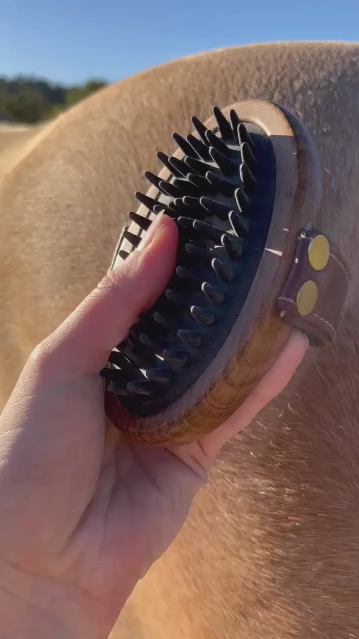 Hairy Pony Mini Rubber Brush