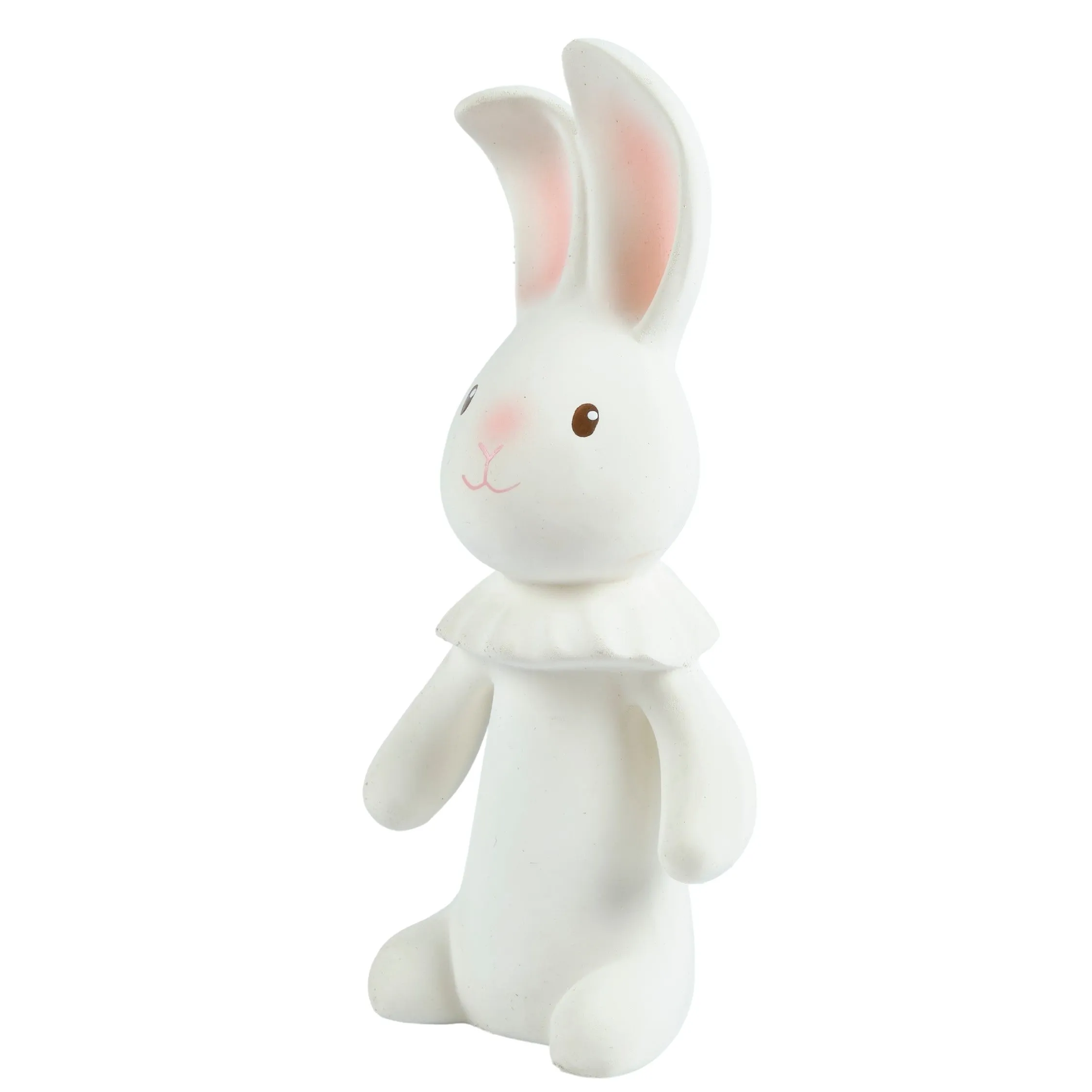 Havah the Bunny all Rubber Baby Teether Squeaker