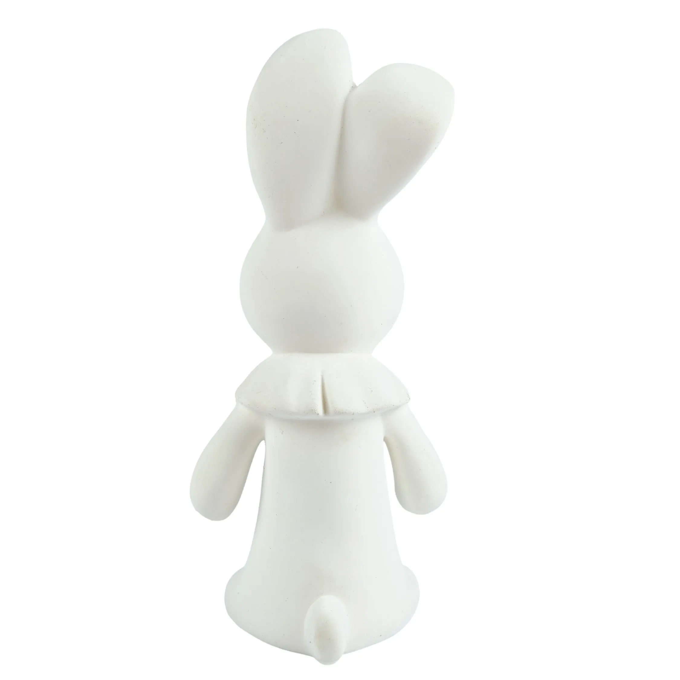 Havah the Bunny all Rubber Baby Teether Squeaker