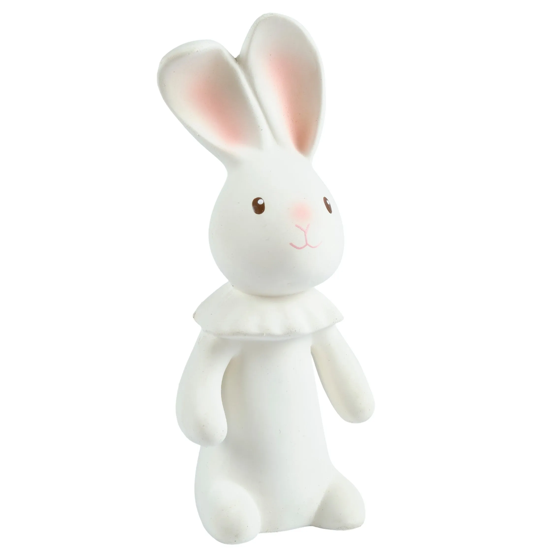 Havah the Bunny all Rubber Baby Teether Squeaker