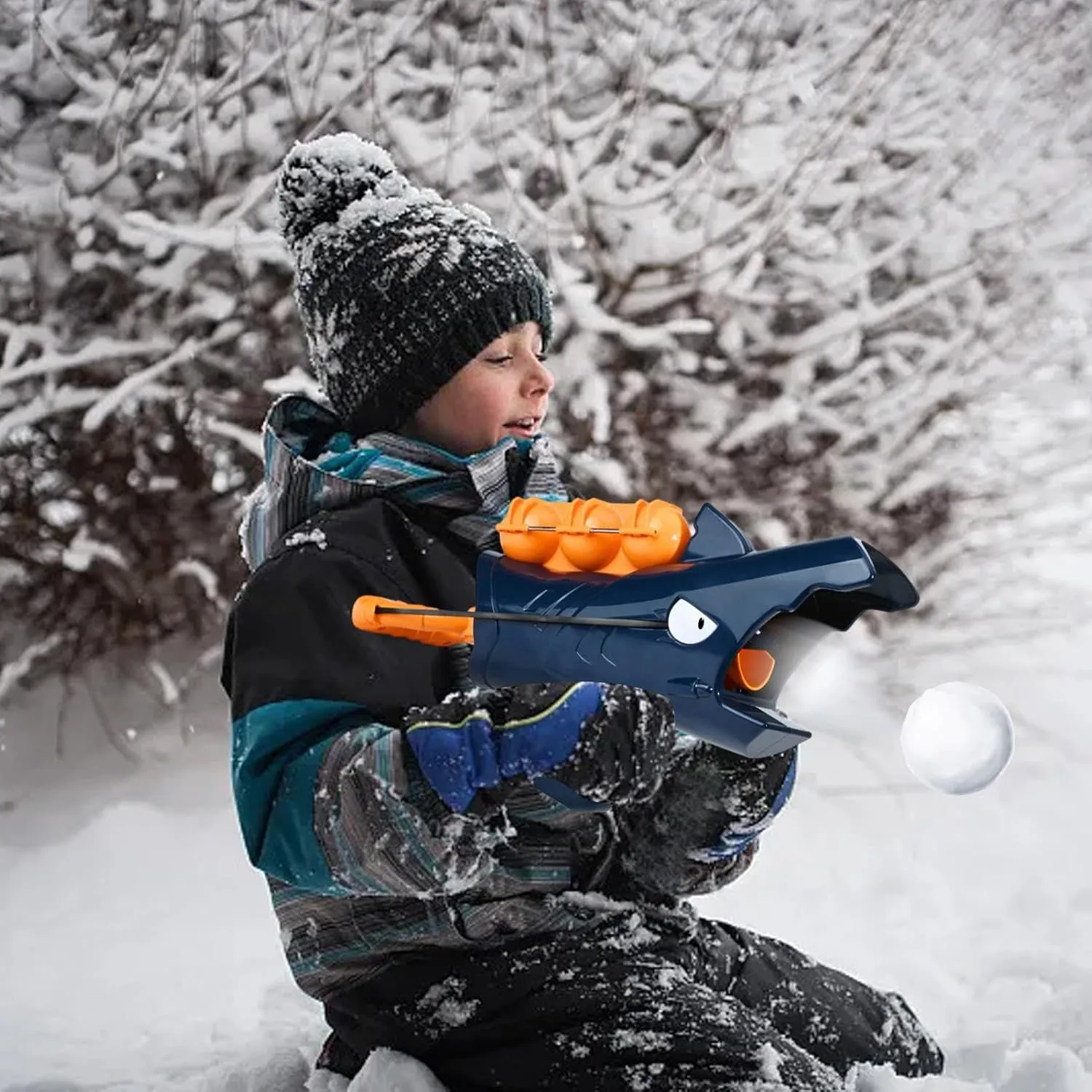 Last Day Sale 49% OFF2025 Shark Snowball Launcher
