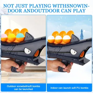 Last Day Sale 49% OFF2025 Shark Snowball Launcher