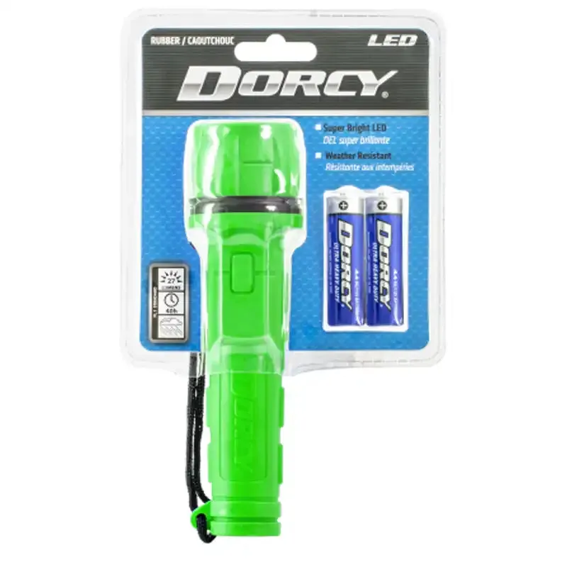 LED Rubber Flashlight