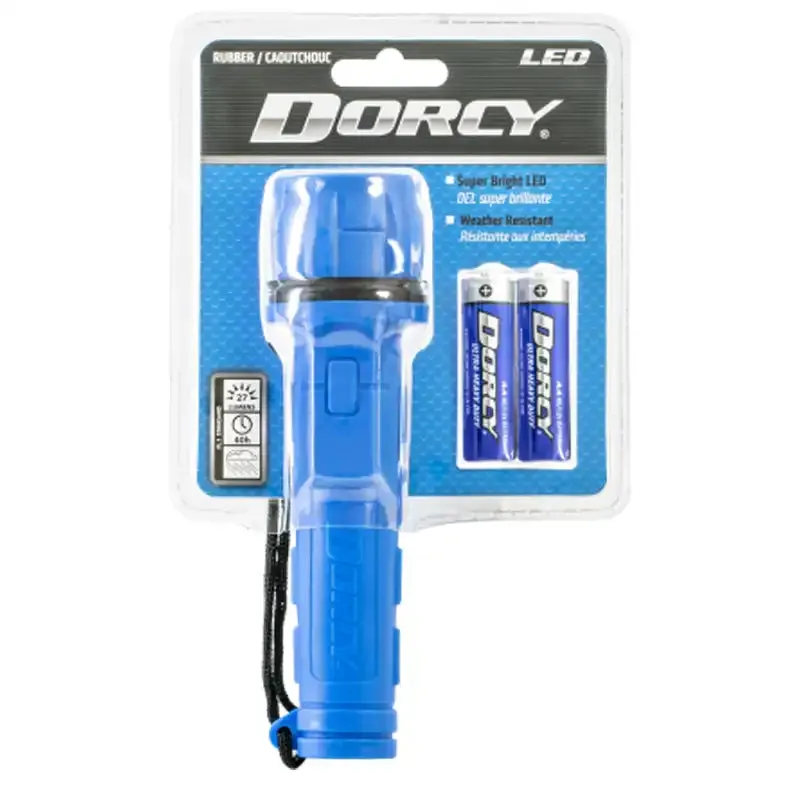 LED Rubber Flashlight