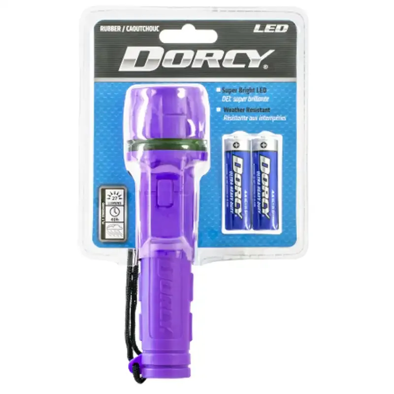 LED Rubber Flashlight