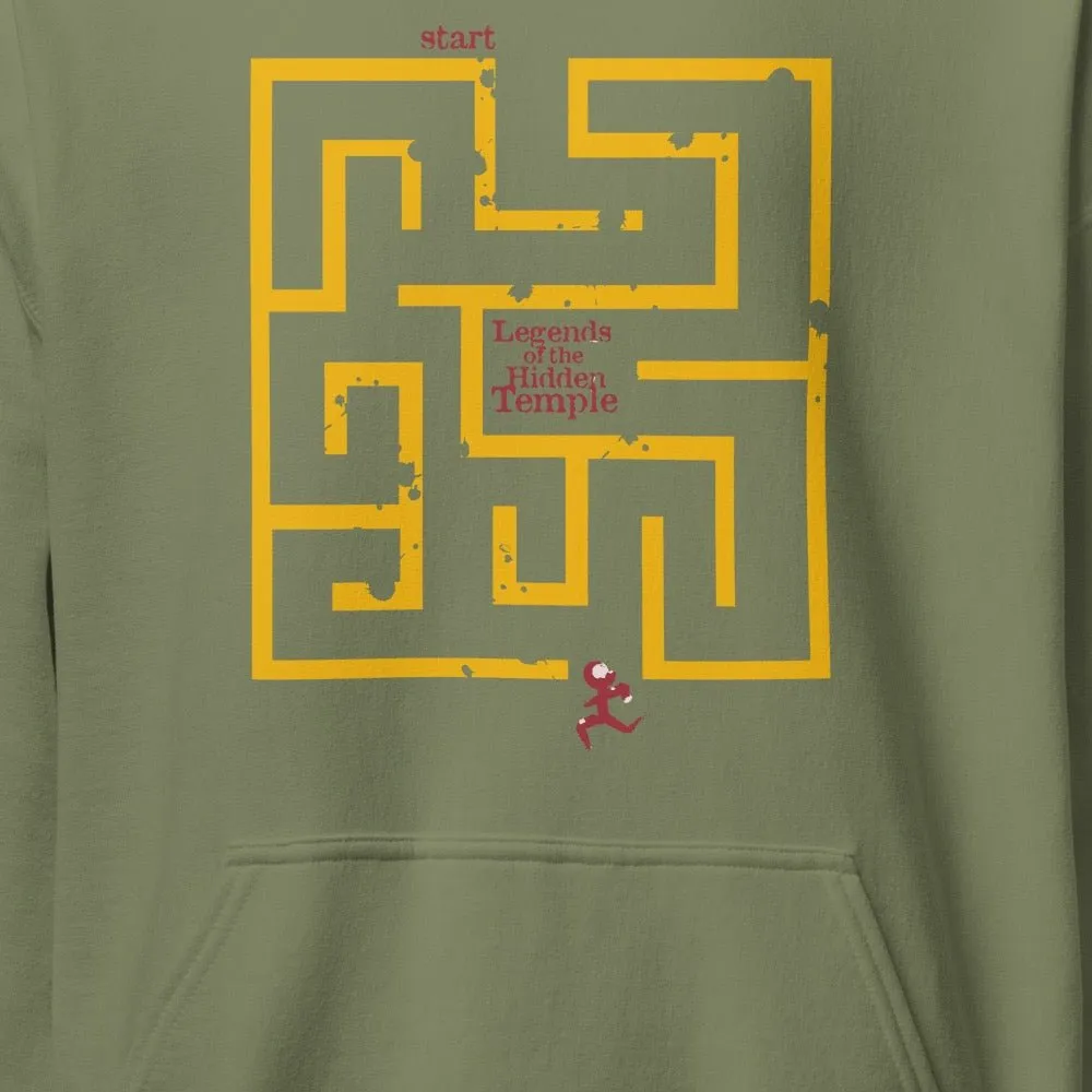 Legends of the Hidden Temple Maze Adult Hooded Sweatshirt