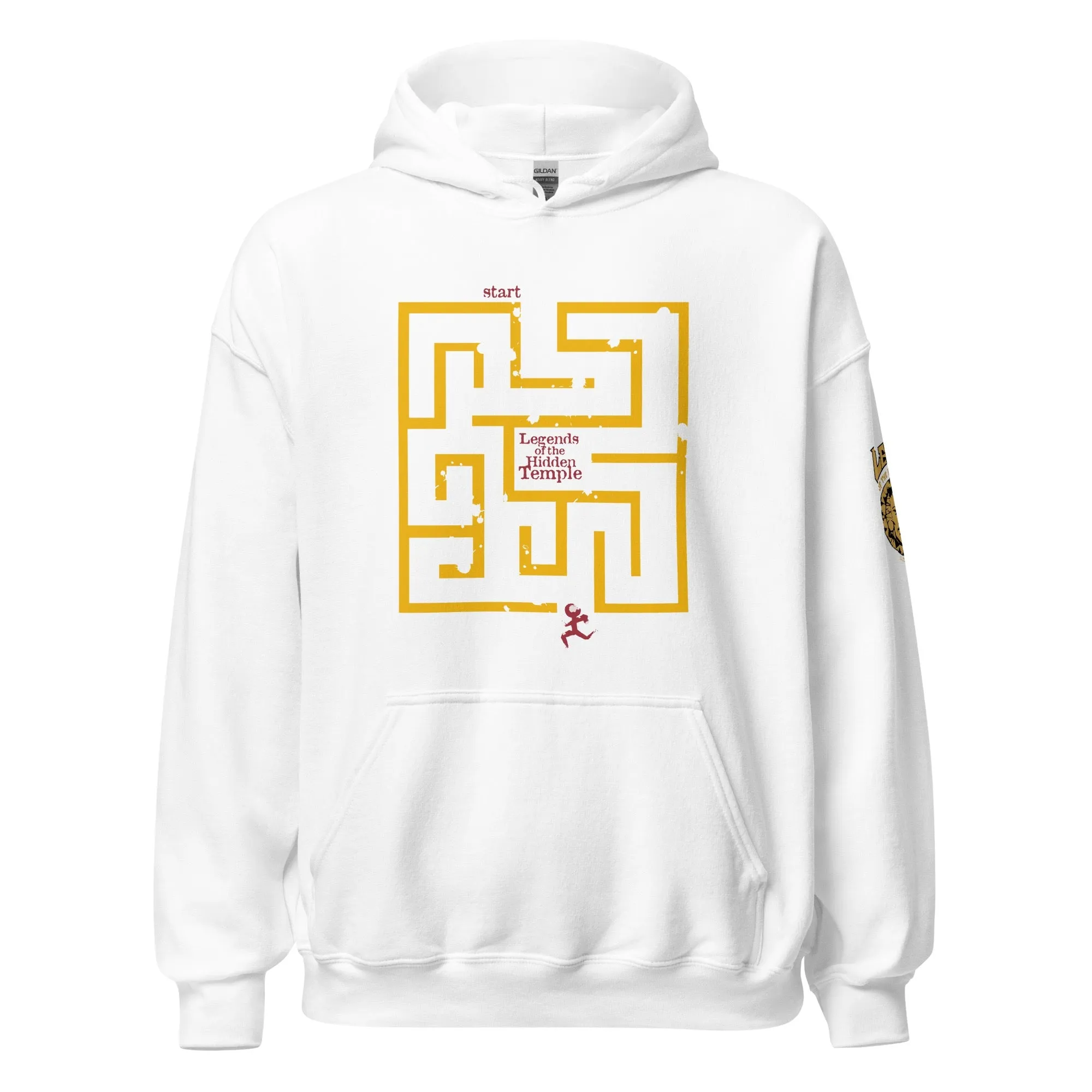 Legends of the Hidden Temple Maze Adult Hooded Sweatshirt