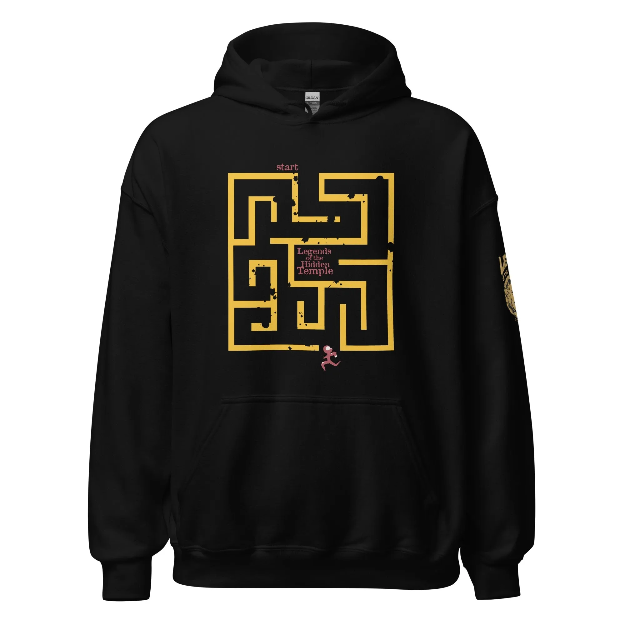 Legends of the Hidden Temple Maze Adult Hooded Sweatshirt