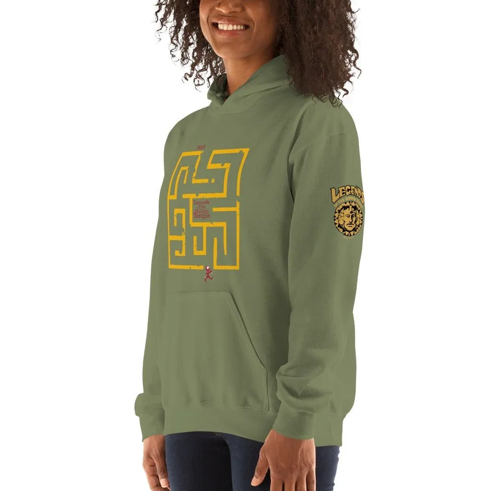 Legends of the Hidden Temple Maze Adult Hooded Sweatshirt