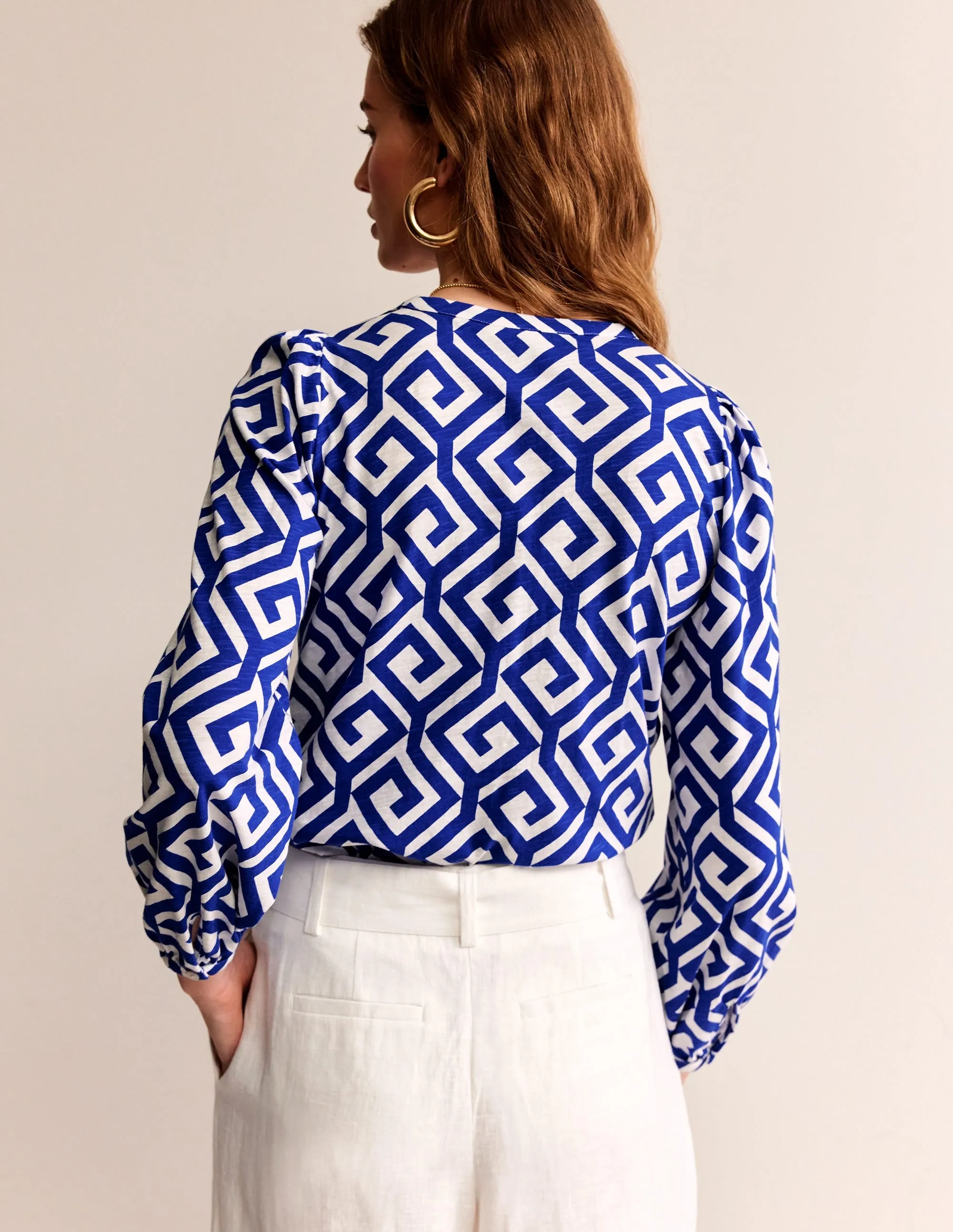 Marina Jersey Shirt-Surf The Web, Maze
