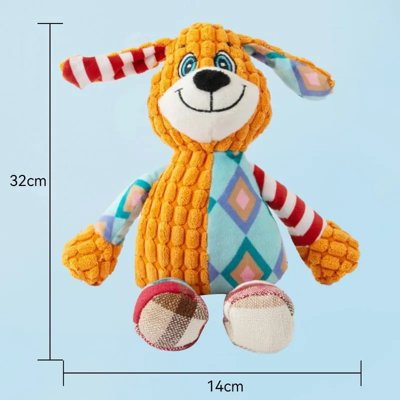 ONSTERFELIJK SQUEAKER KNUFFEL VOOR AGRESSIEVE KAUWERS
