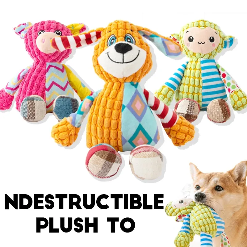 ONSTERFELIJK SQUEAKER KNUFFEL VOOR AGRESSIEVE KAUWERS