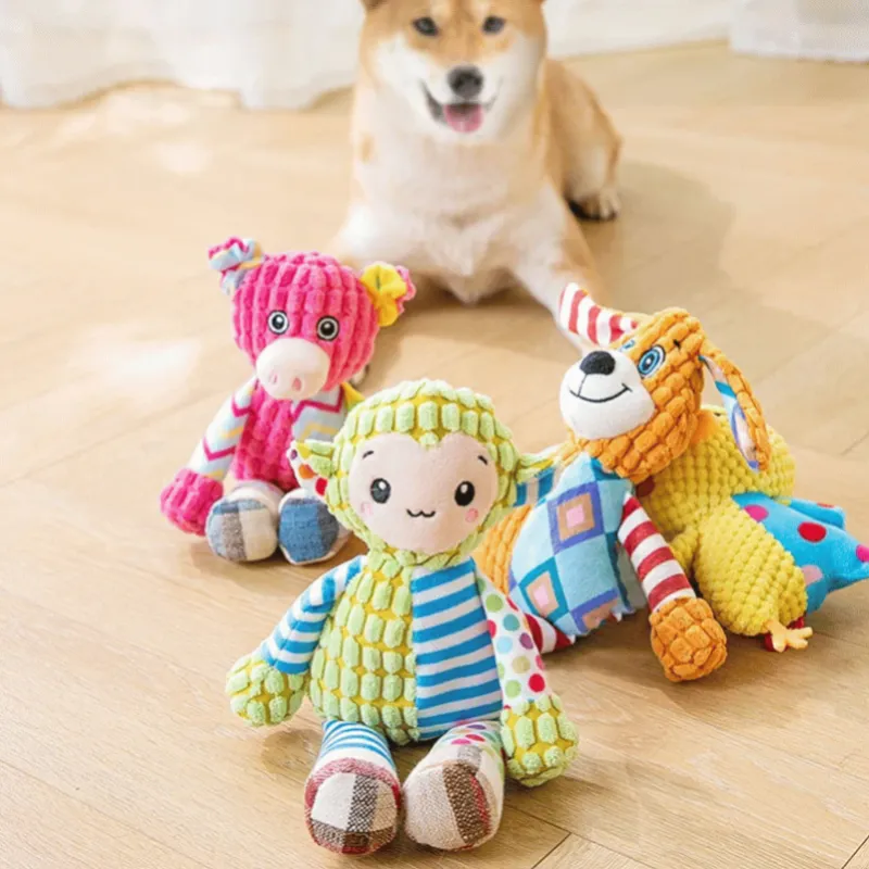 ONSTERFELIJK SQUEAKER KNUFFEL VOOR AGRESSIEVE KAUWERS