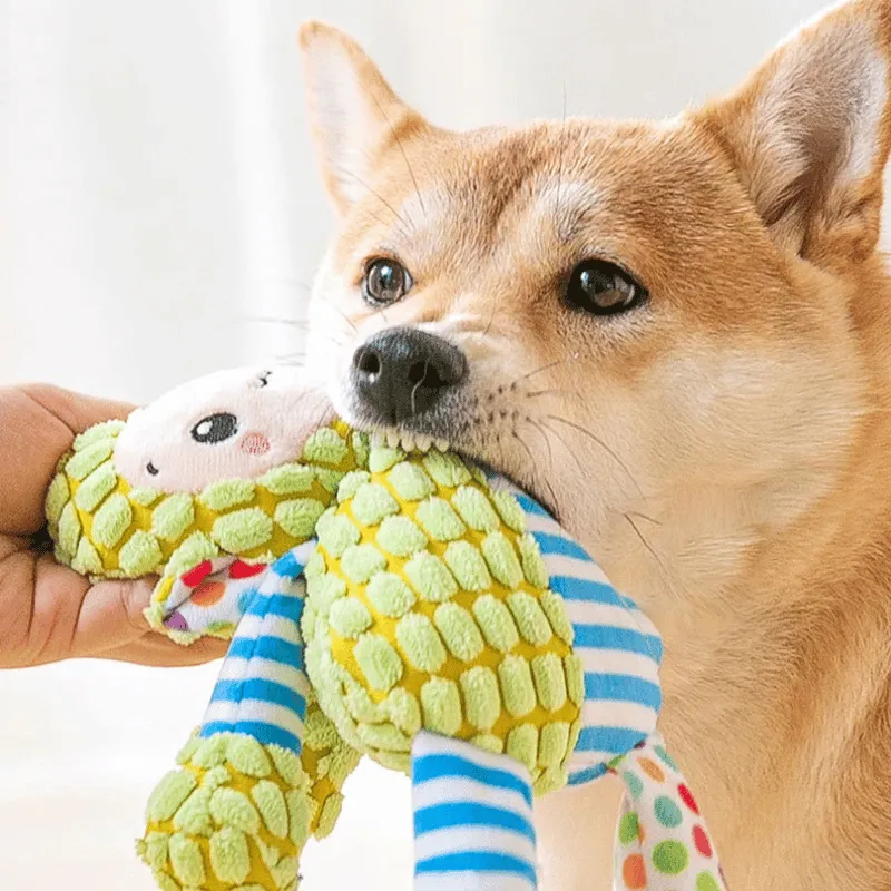 ONSTERFELIJK SQUEAKER KNUFFEL VOOR AGRESSIEVE KAUWERS