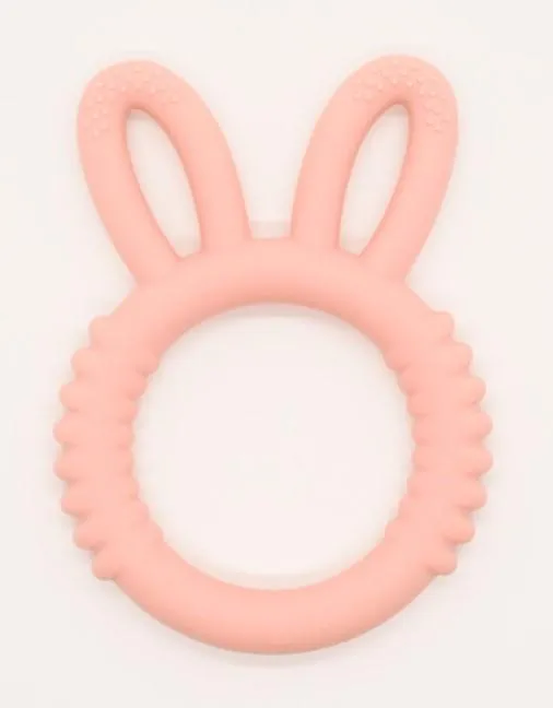 Silicone Bunny Teething Ring