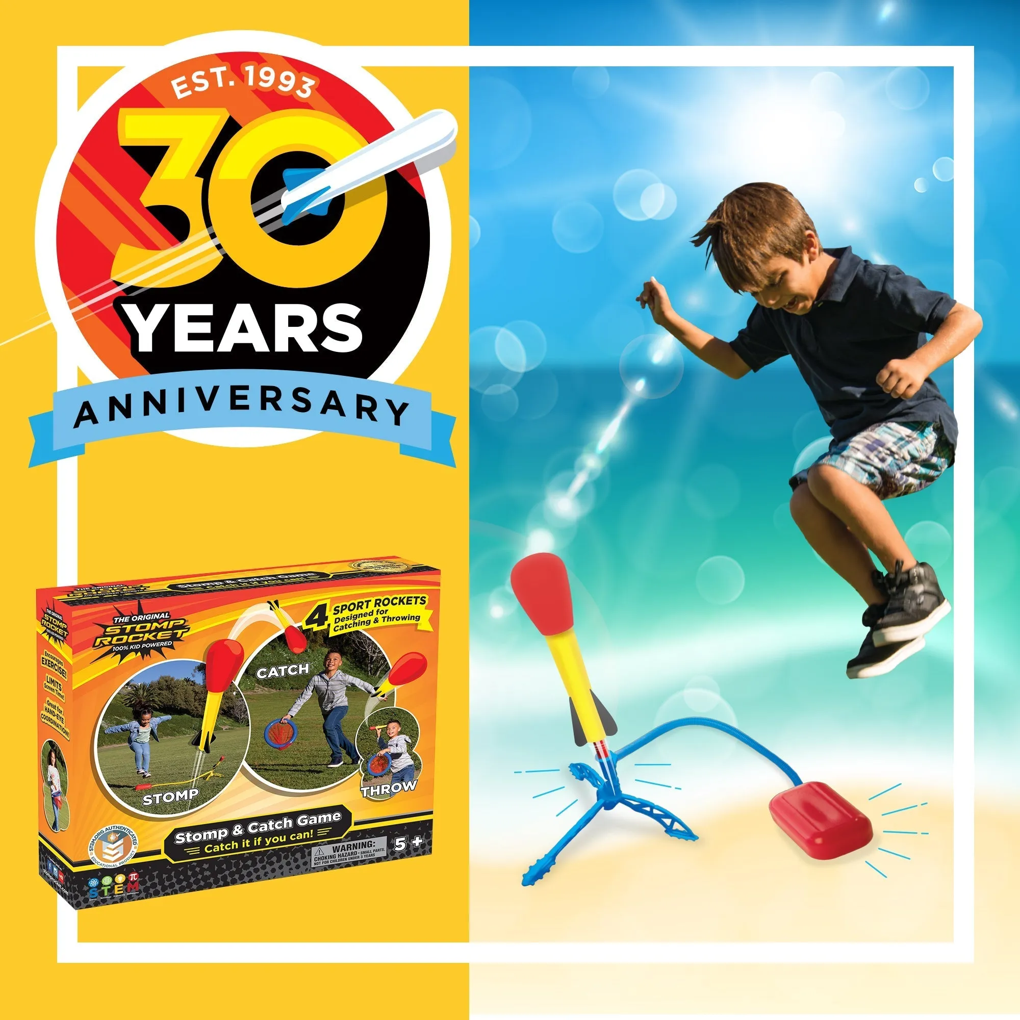 Stomp Rocket Stomp & Catch