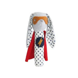 Super Hero Bunny Squeaker (Navy Star)