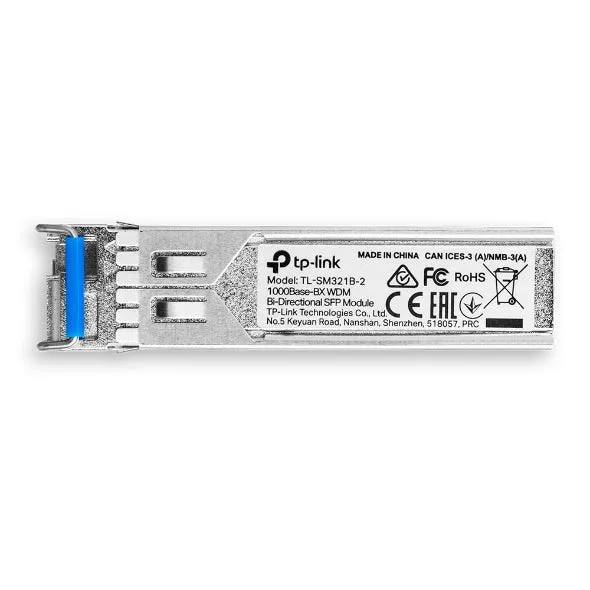Tp-Link Tl-Sm321b - V2 - Sfp (Mini-Gbic) Transceiver Module - 1Gbe - 1000Base-Bx - Lc/Upc Single-Mode - Up To 10 Km - 13