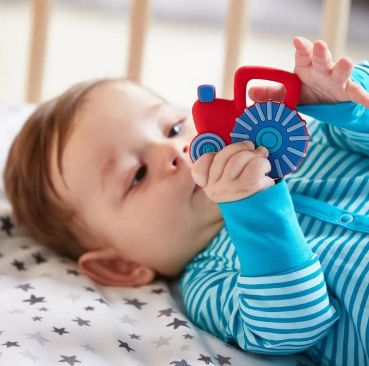 Tractor Silicon Teether