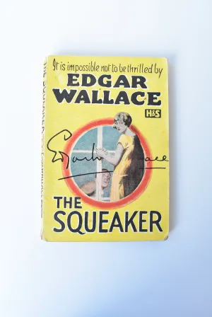 Vintage 'Yellow Ninepennies' The Squeaker, by Edgar Wallace