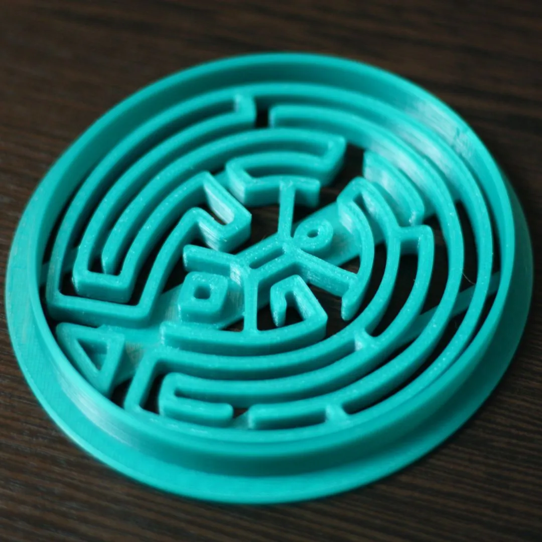 Westworld Maze Cookie Cutter - 3D Printed Party Biscuit Cutters