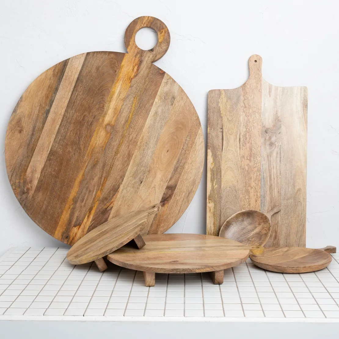 XL Round Grazing Board