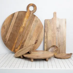 XL Round Grazing Board